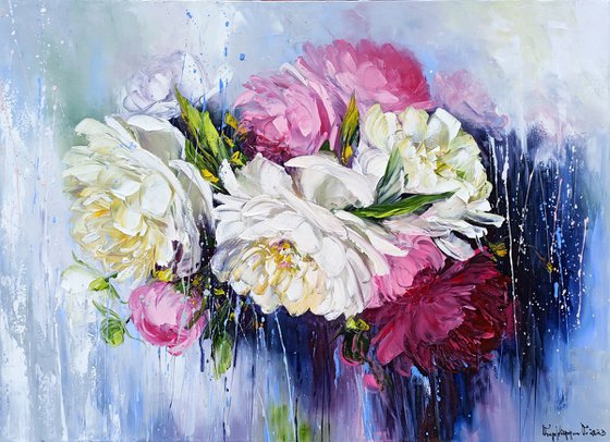 Modern peonies