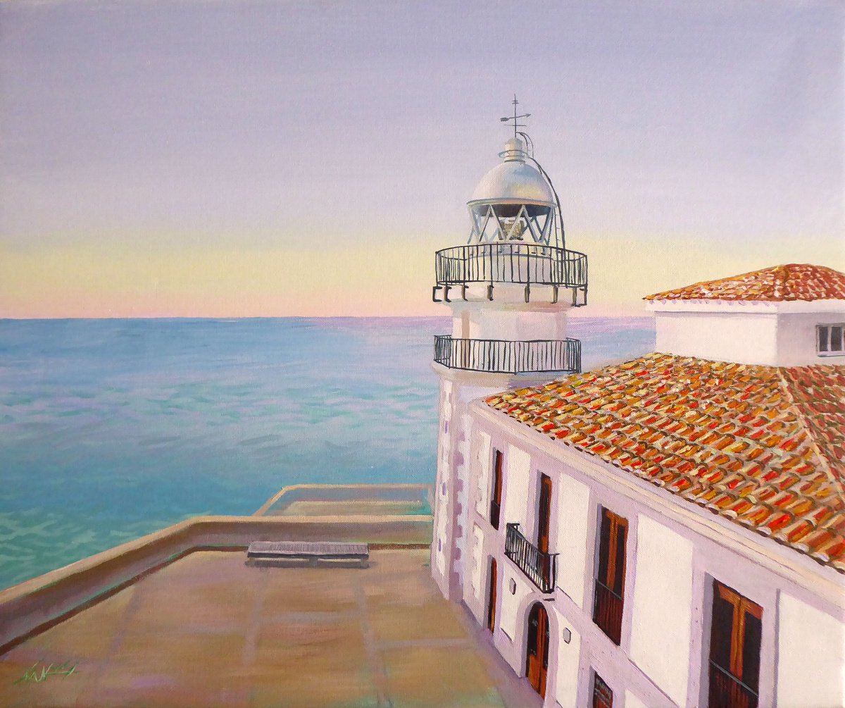 Lighthouse and Sea by Narek Hambardzumyan