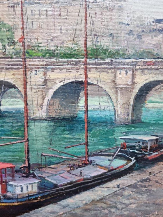 Morning by the Seine