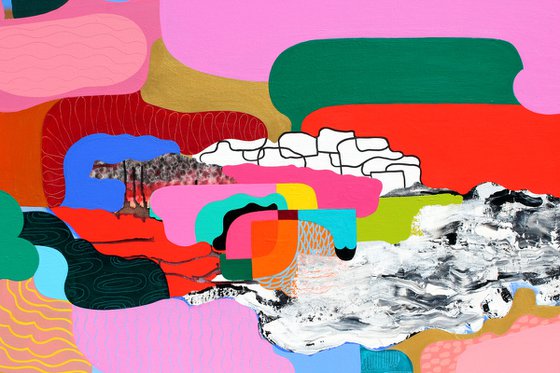 Azure Whispers and Golden Dreams