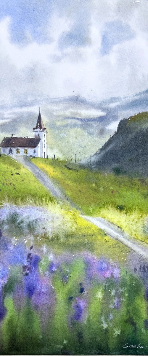 Spring in the mountains by Eugenia Gorbacheva