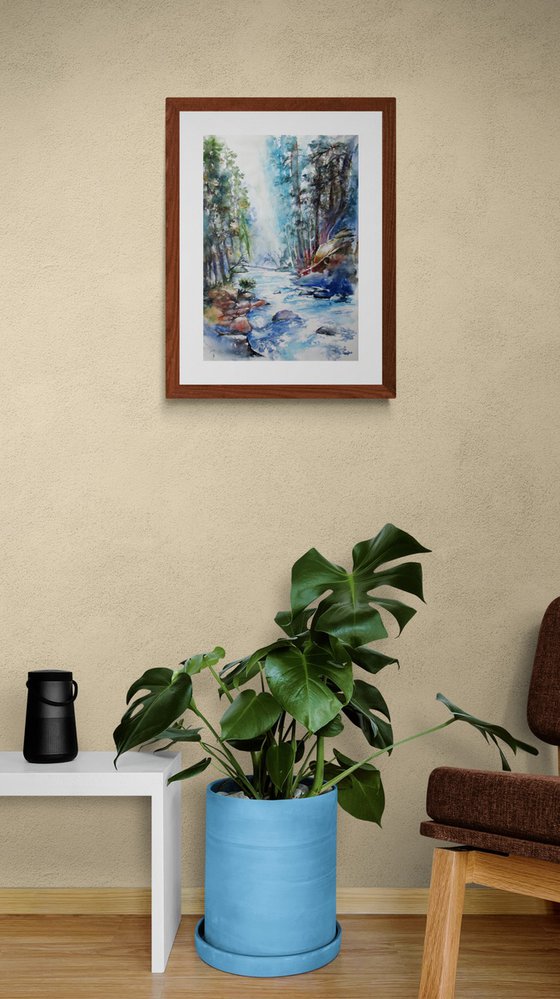 Forest stream No. 1