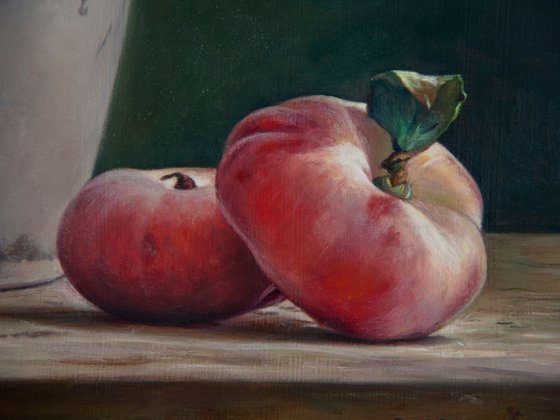 Still life with wild peach