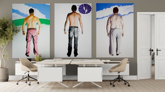 Always... / The Masculine Trilogy (Triptych)