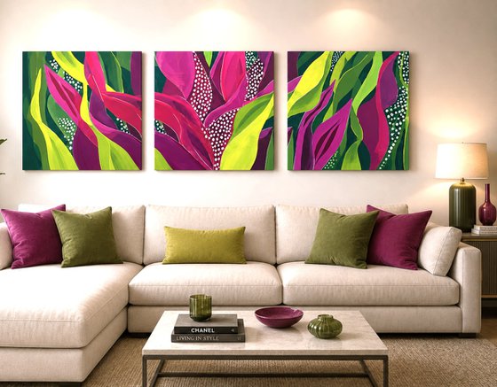 Tropical Leaves Dance #10