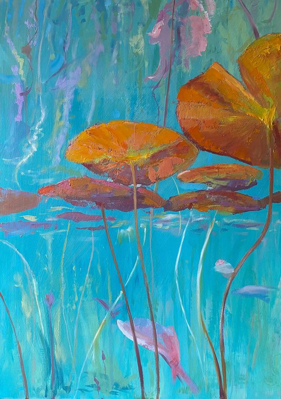 Lilies Rising