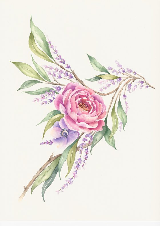 Peony Plumage — Taking Flight