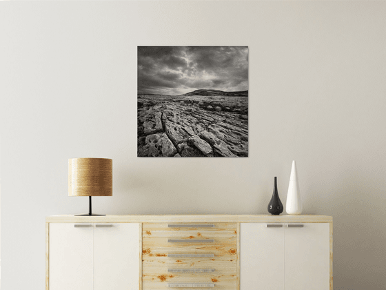 Stone Desert of The Burren - Landscape Art Photo from Ireland