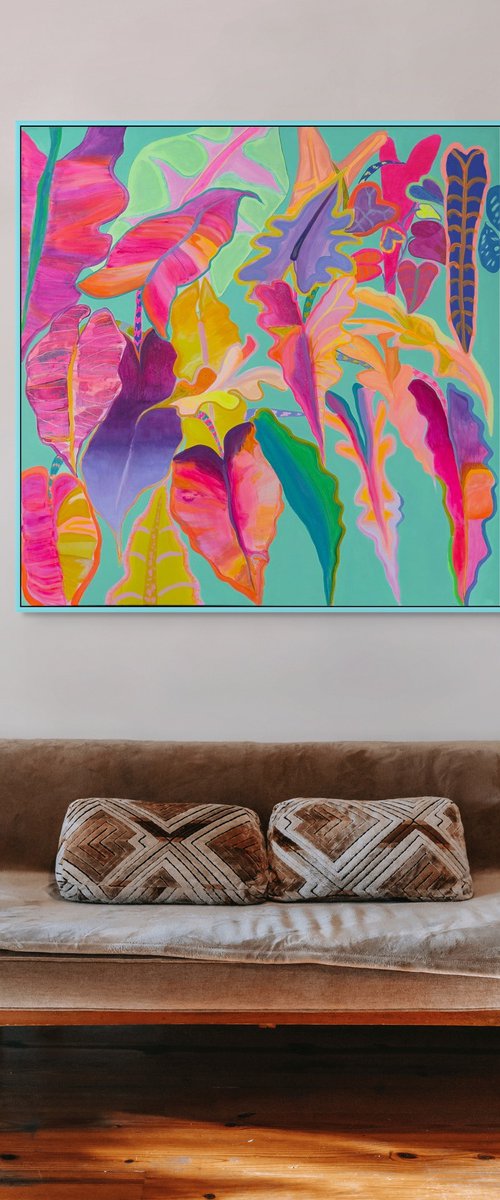 'Rainbow Alocasia' by Kathryn Sillince