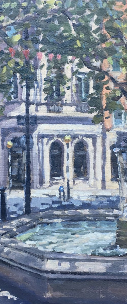 Sloane Square summer by Louise Gillard