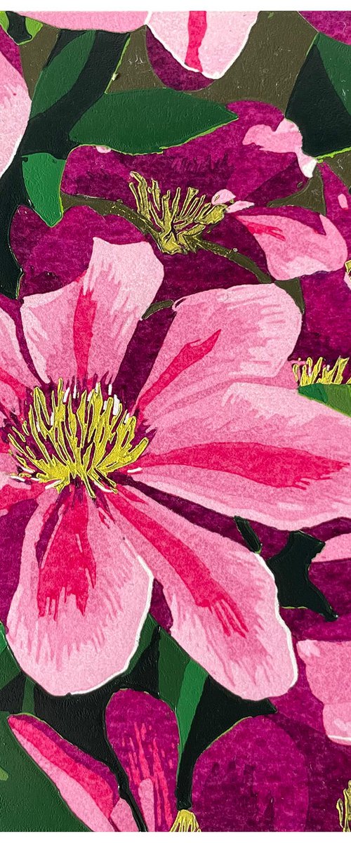 Clematis by Kirstie Dedman