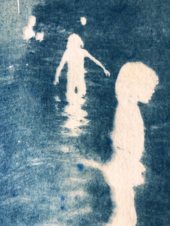 Making Memories - Cyanotype Print