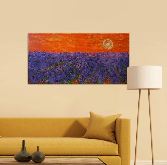 Evening Lavender Rhapsody... /  ORIGINAL PAINTING