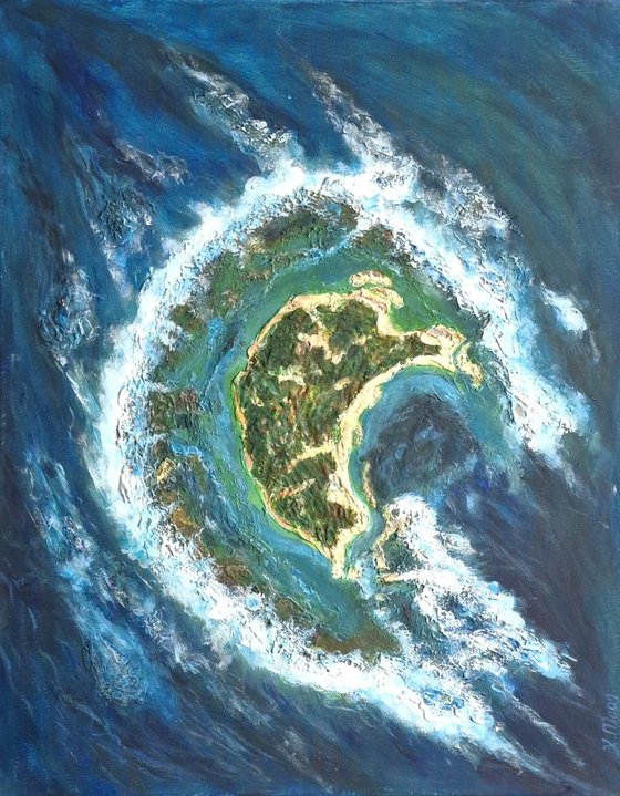 Lagoon-Whirl of Waves