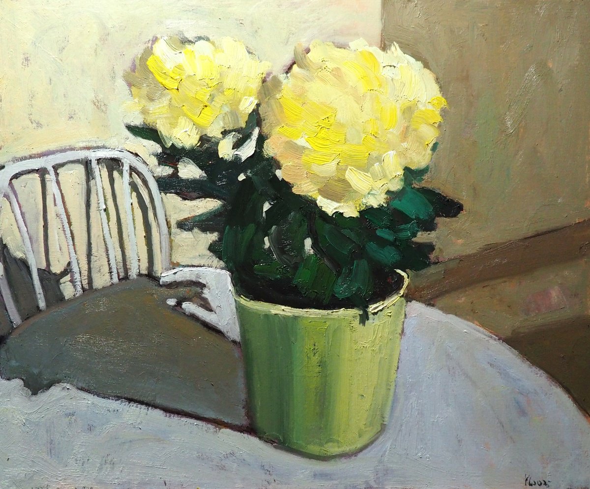 Summer Flowers By Yuanyuan Liu, 26 X 21, Artwork For Sale On Artfinder
