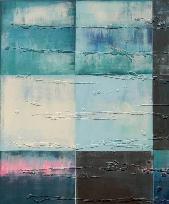 Tiles blue & black