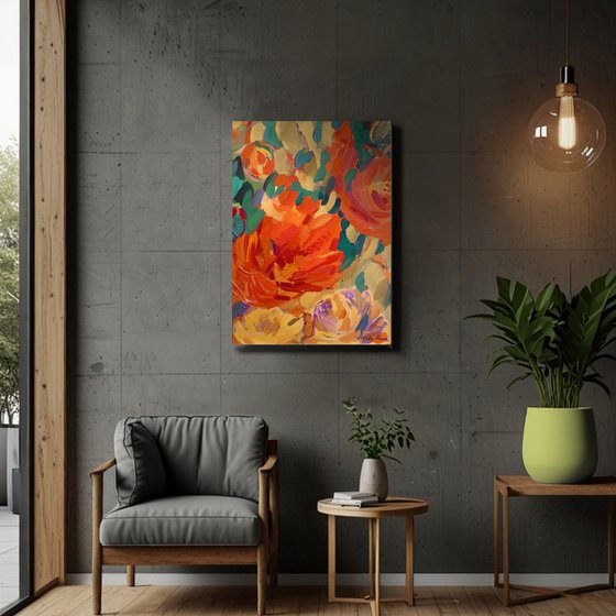 Orange Flowers