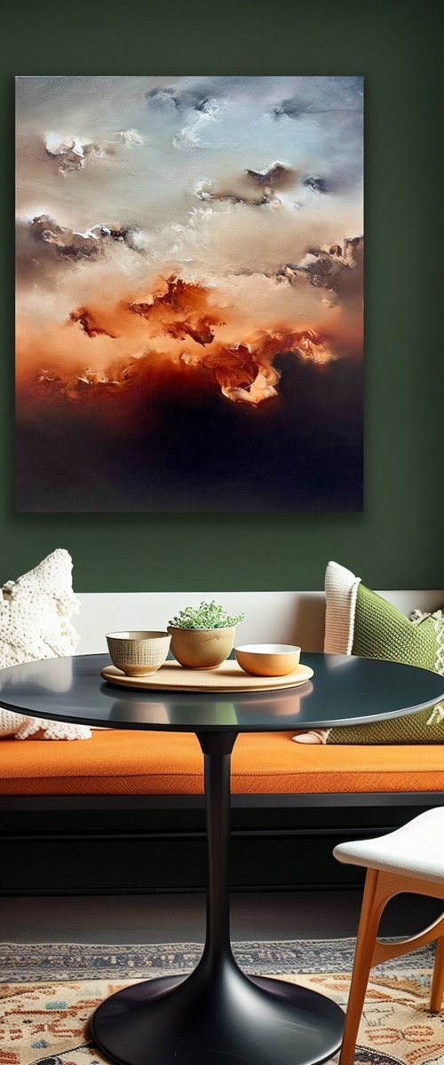 Mountains on her shoulders by Jonesy