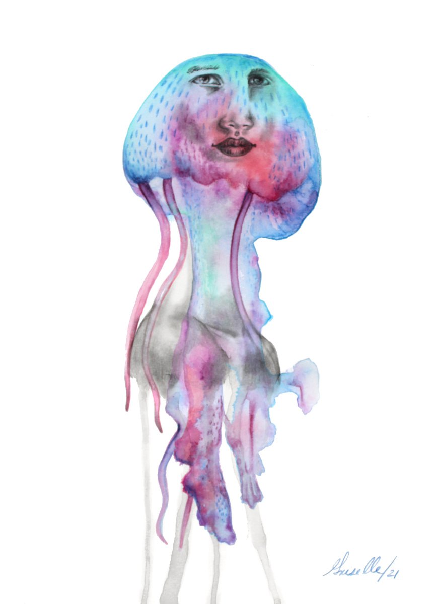 Jellyfish again by Griselle Morales Padron