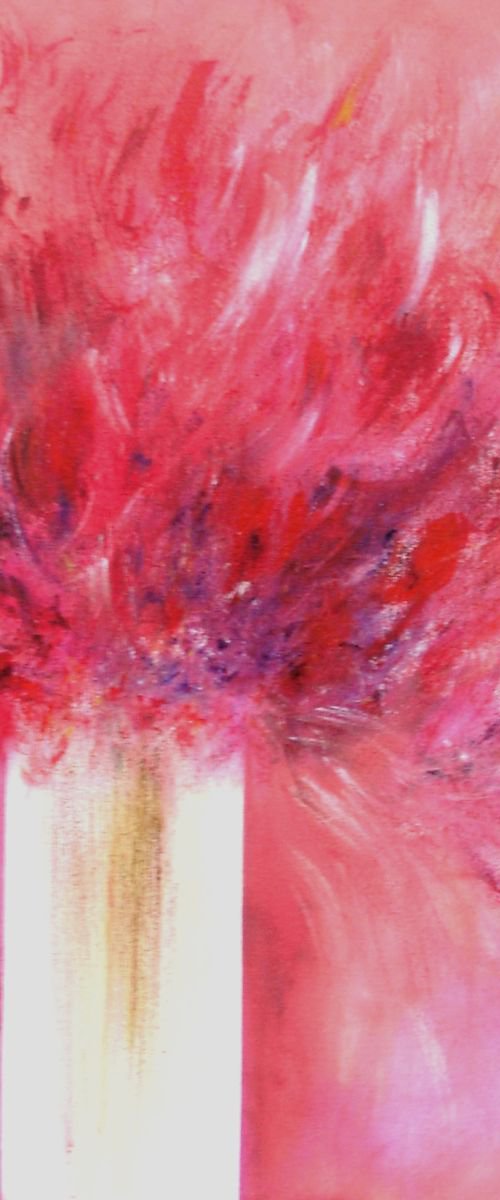 Abstract Floral 7 by Jan Rippingham