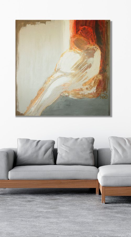 Figures in the room nº3 by Malgorzata Krakowiak