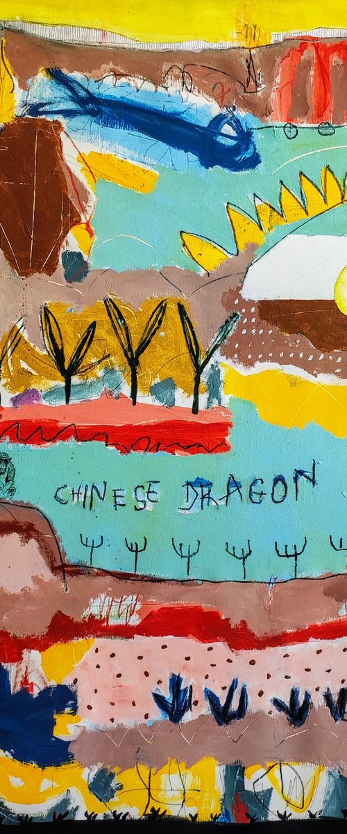 Chinese dragon by Alfonso Sánchez
