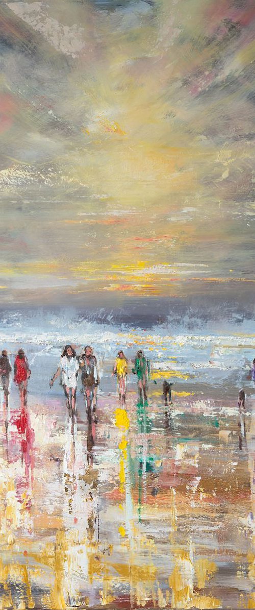 'Beach Explorers' by Ewa Czarniecka