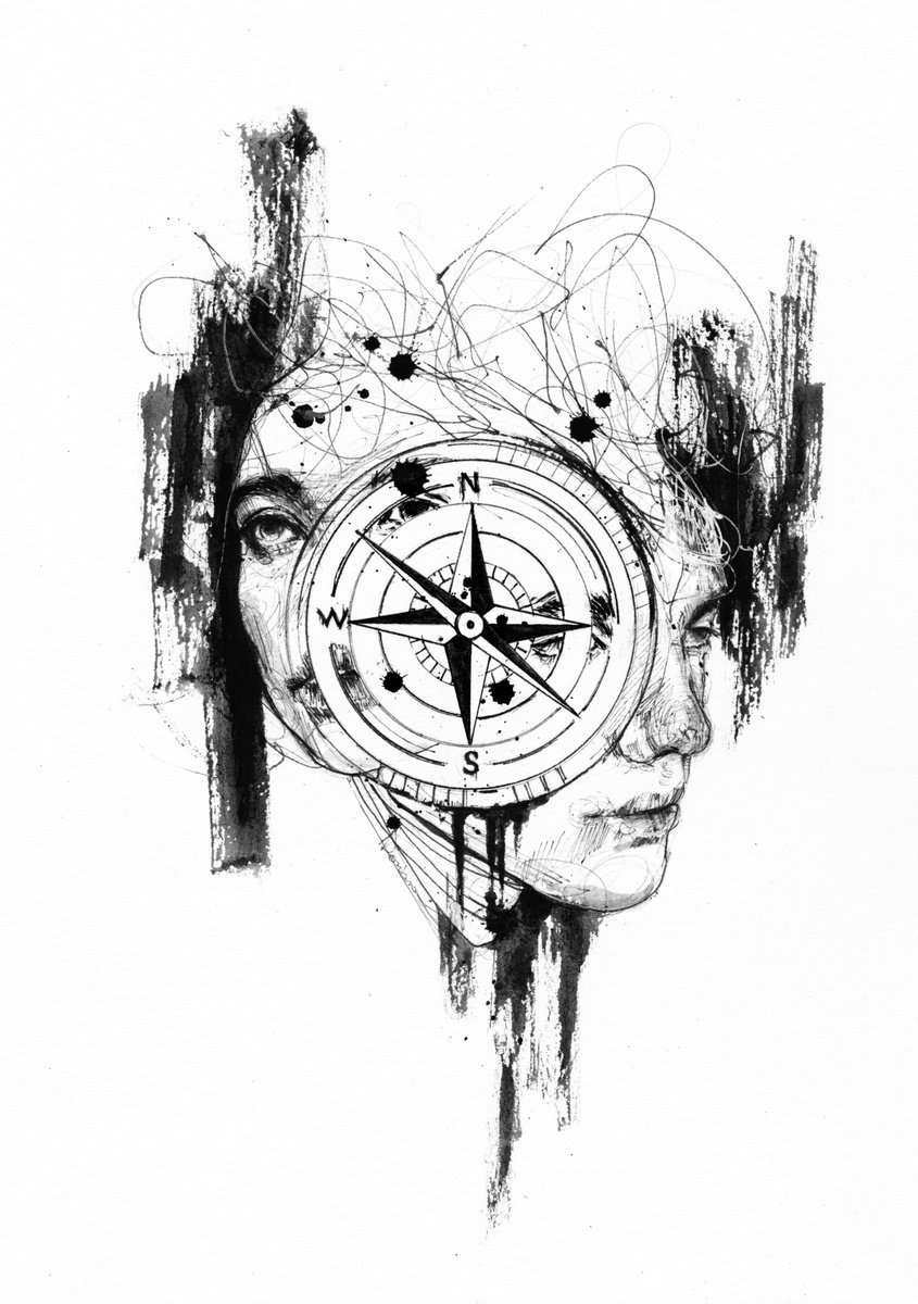 Compass by Doriana Popa