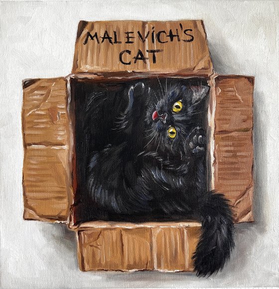 The Suprematist Cat