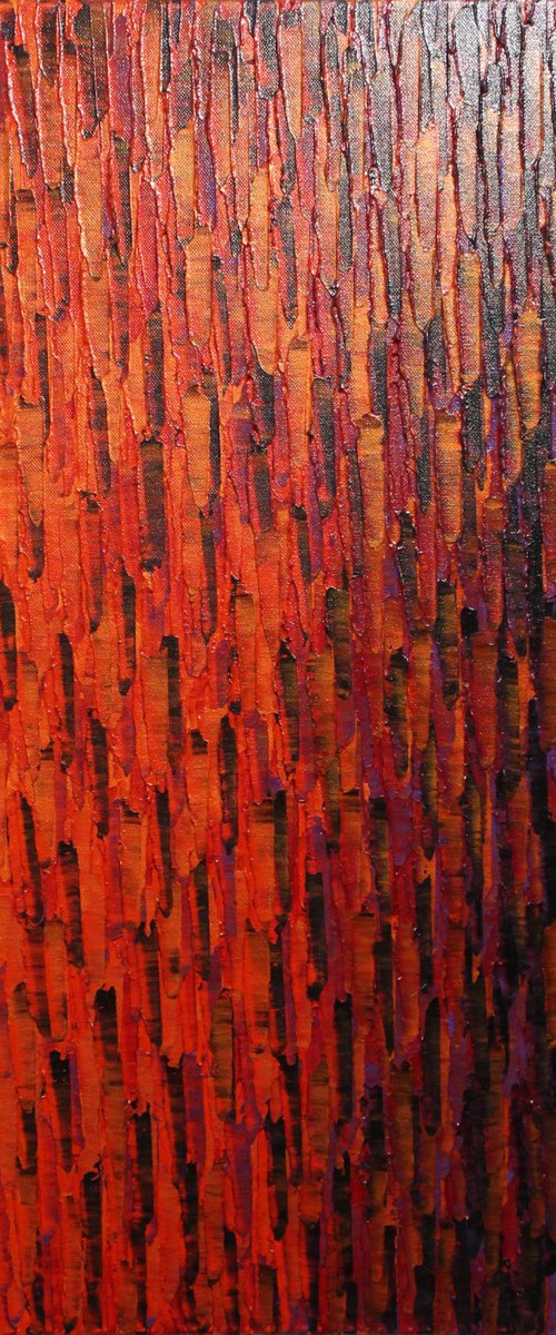 Orange red purple color fade by Jonathan Pradillon