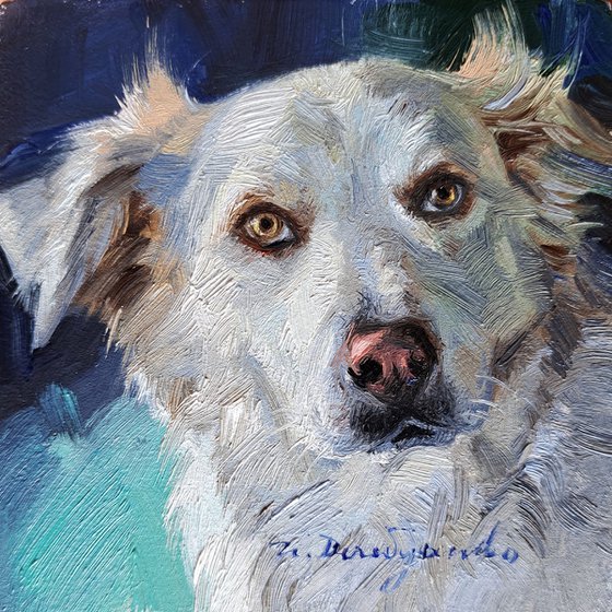 Custom dog portrait