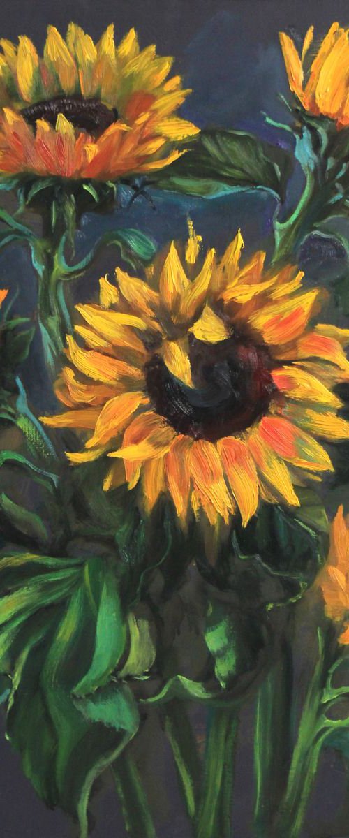 The Sunflowers by Irina Sergeyeva
