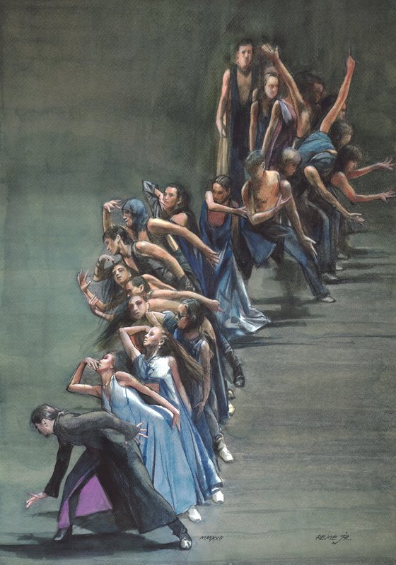 Ballet Dancers CCCXXII