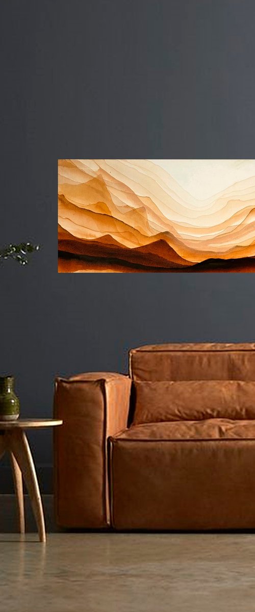 Tranquility of distance XXX by Danijela Dan