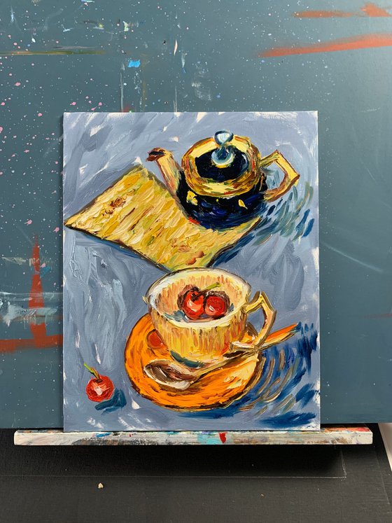 Tea cup.