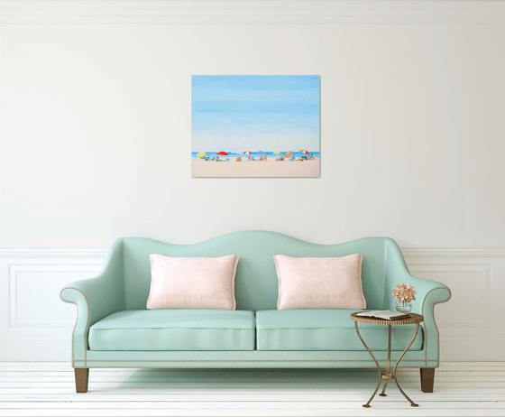 Shoreline umbrellas VII