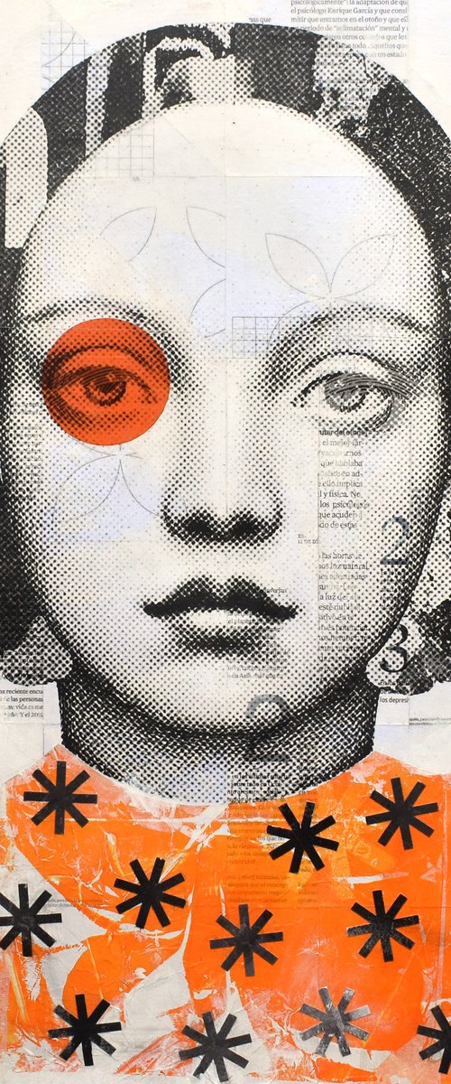 309_Girl with orange jumper by Manel Villalonga