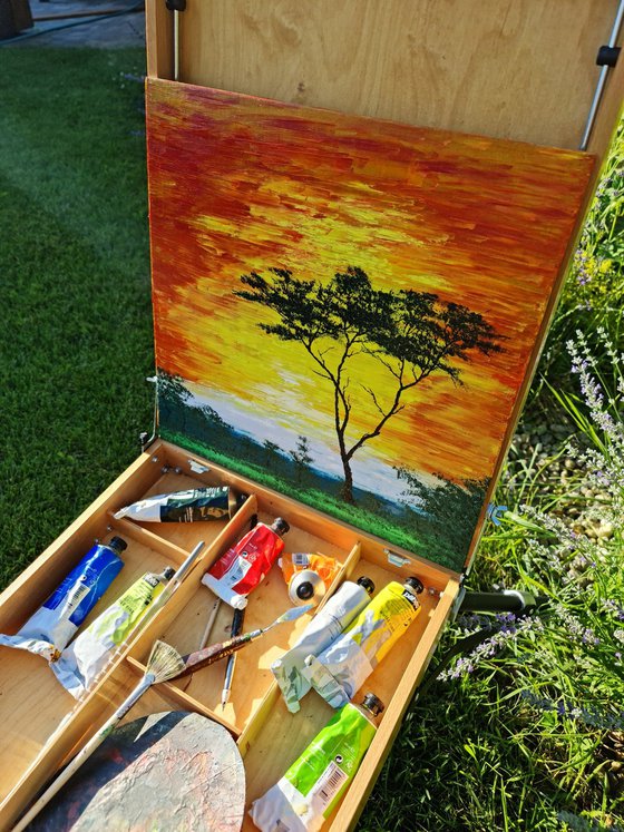 Sunny tree