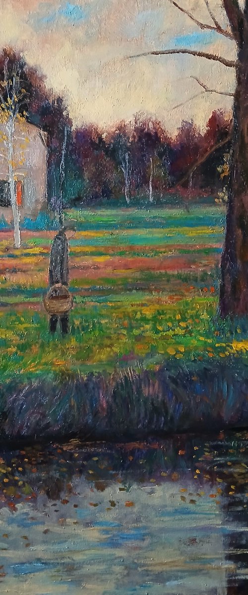 Mushrooms picker by Massimiliano Ligabue