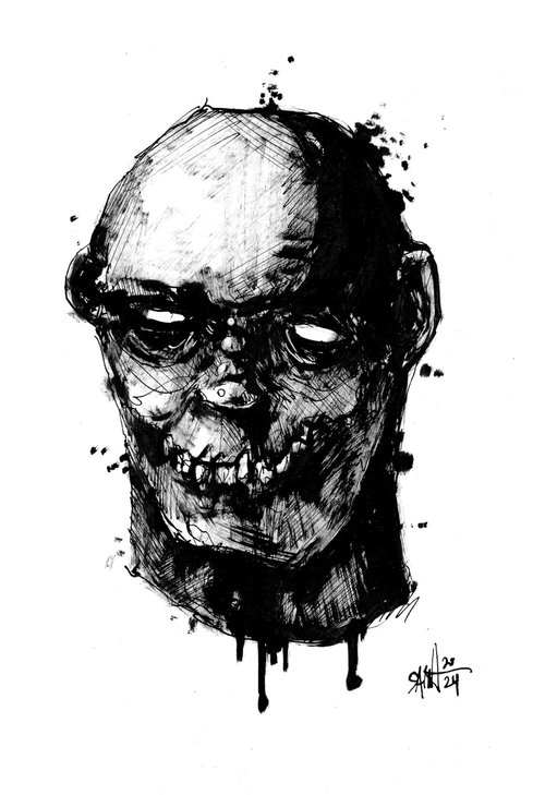 Mr. Zombohead by Ruslan Aksenov