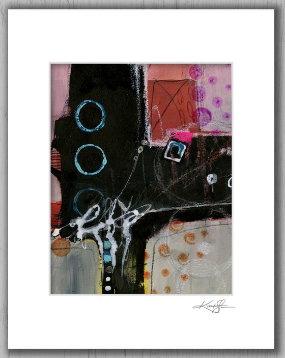 Dream Travel 3 - Abstract Painting by Kathy Morton Stanion