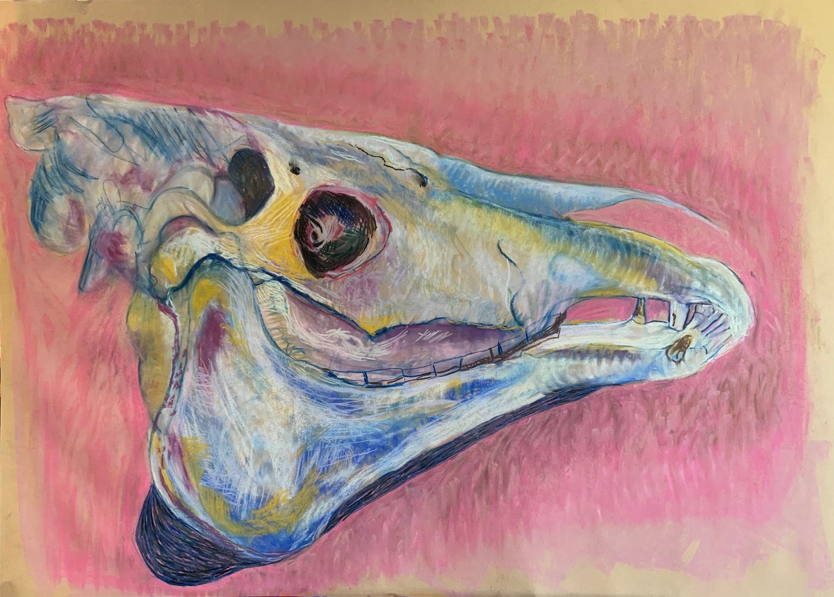 Ghost skull 2 by Hanna Bell