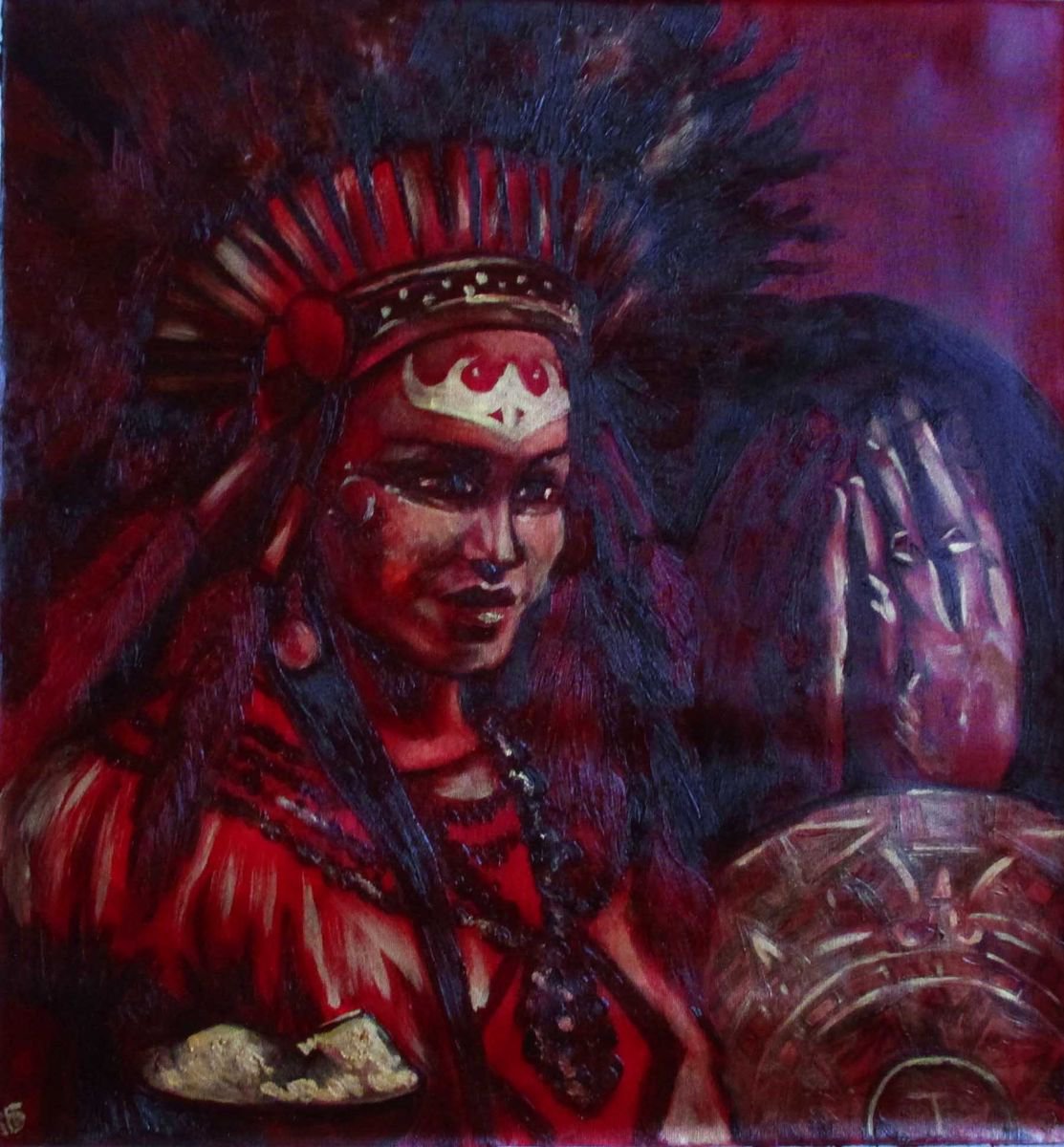 The Maya’s prophecy by Kateryna Bortsova