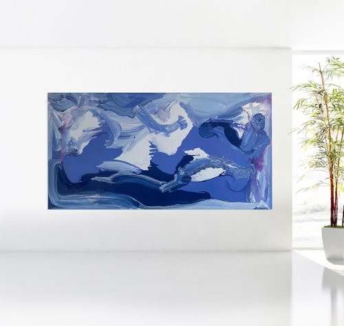 Therapeutic Tranquility 240cm x 120cm by Sean Knipe