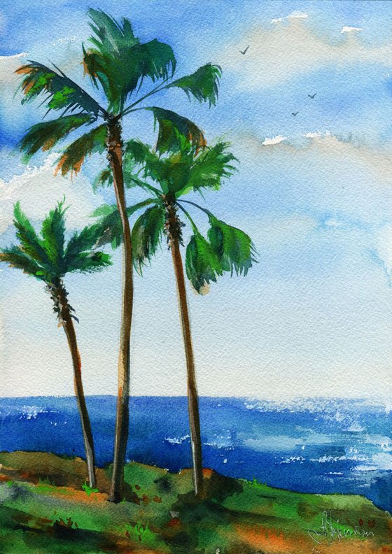 Tropical landscape