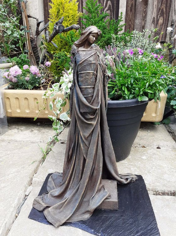 "Alice" Guardian Angel garden Sculpture