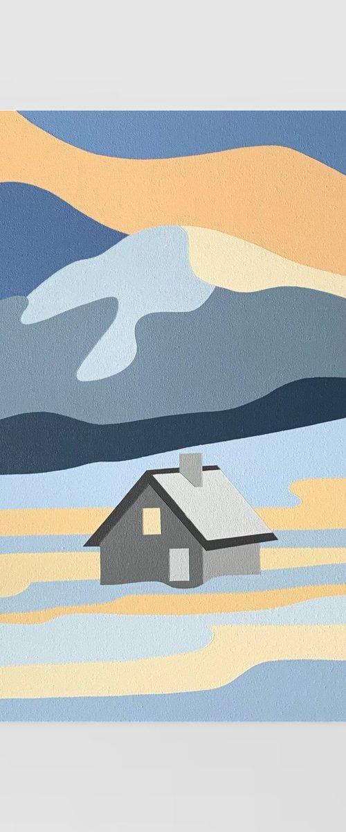 Mountain Sunrise by Zoe Hattersley