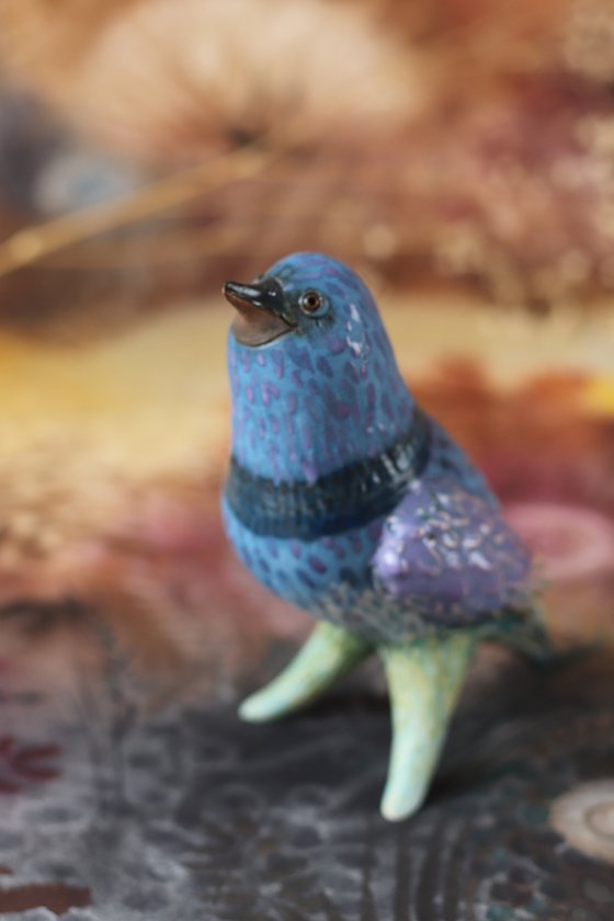 Tiny Birdy. Ceramic sculpture