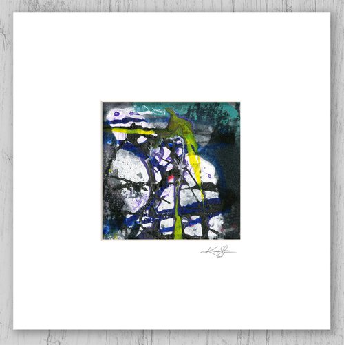 Urban Poetry 8 - Abstract Painting by Kathy Morton Stanion by Kathy Morton Stanion
