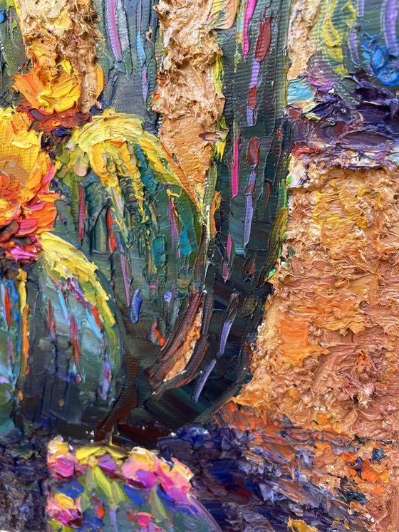 "Flowering Canyon cacti "
